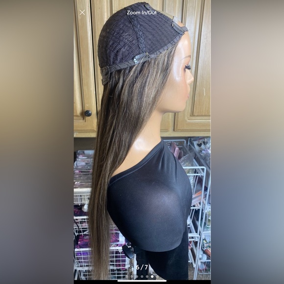 ❤️NEW ❤️26" 100% Human hair  clips hair extension wig❤️ - Picture 6 of 7